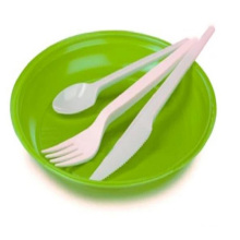 Eco-friendly disposable compostable tablewares and cutlery
